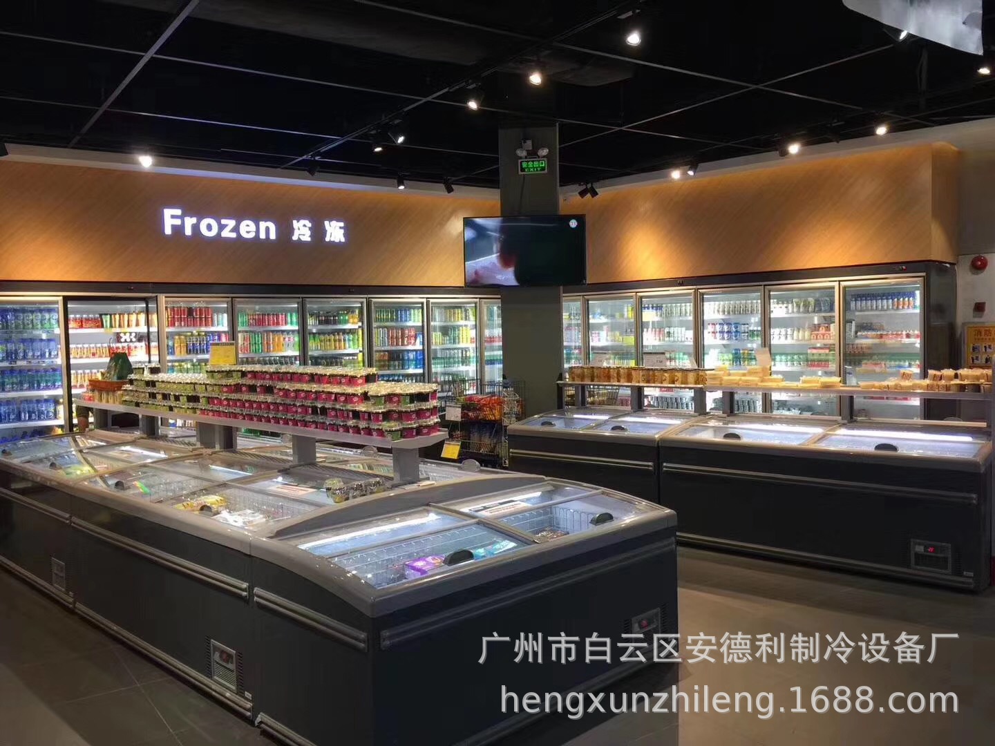 超市冷冻柜 (2)
