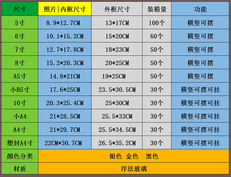 证书相框