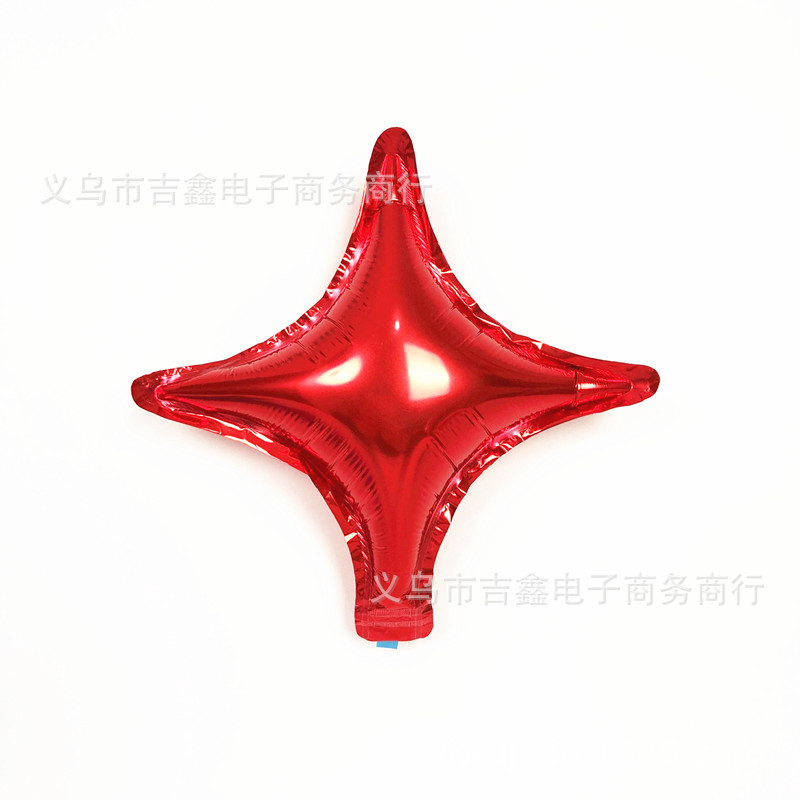 10寸四角星 红色
