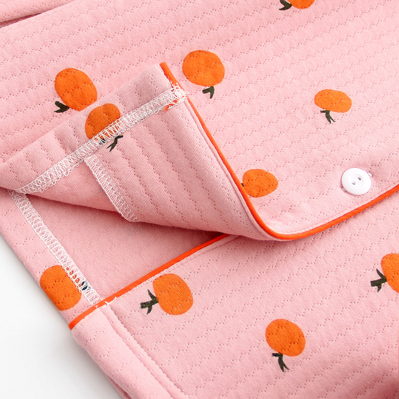 小橘子空气层睡衣