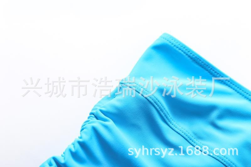 外贸出口泳裤女士打底防走光平角运动瑜伽短裤安全