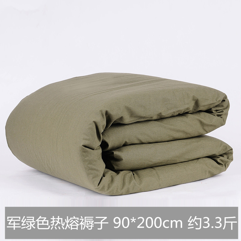 正品绿热熔褥子