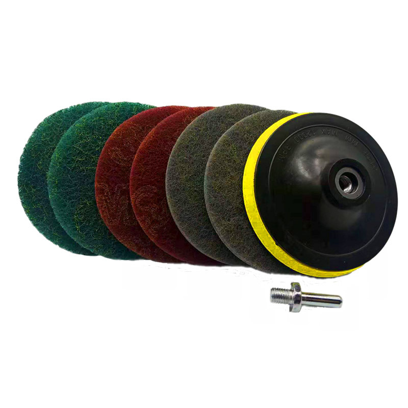 植绒百洁布白底