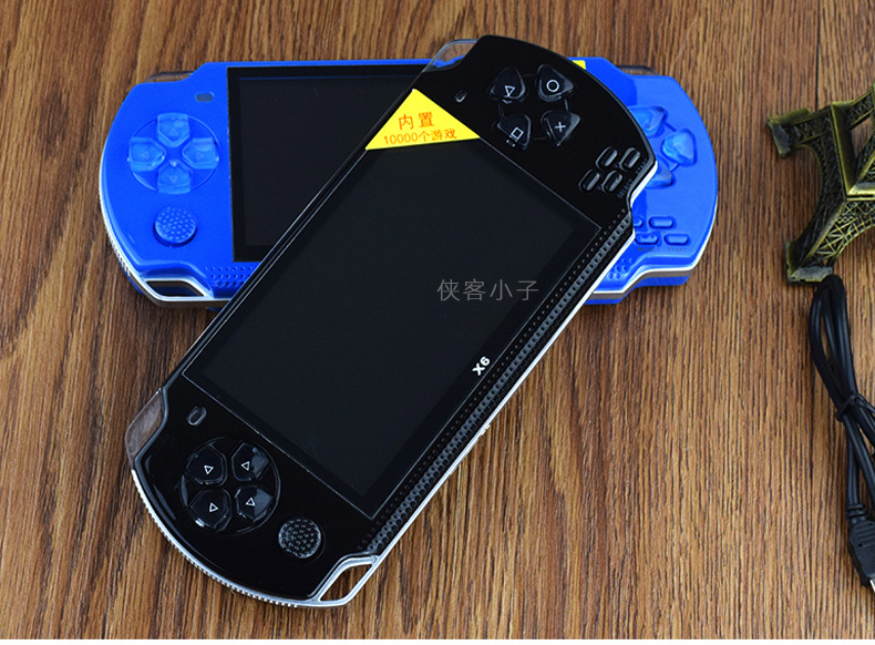 X6加强版PSP游戏机掌机4.3寸彩屏GBAnes