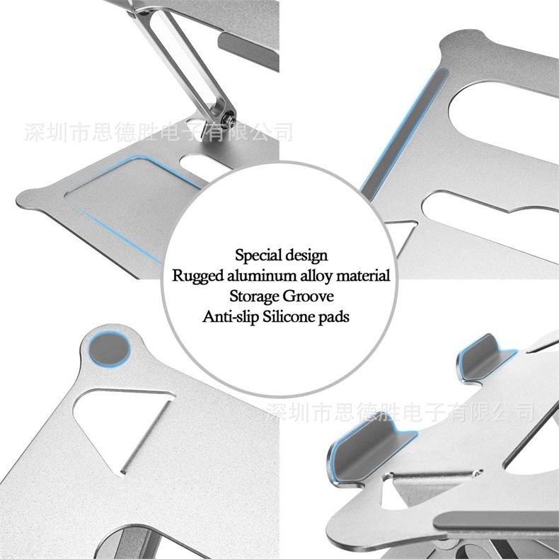 铝合金升降式电脑支架