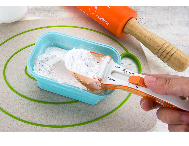 03可调节量勺刻度量勺量匙奶粉烘焙调味品塑料量勺_07