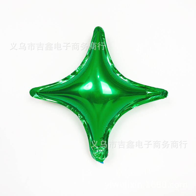 10寸四角星 绿色