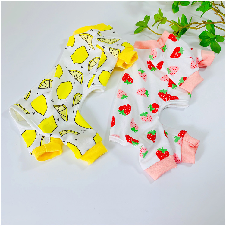 大草莓柠檬四脚