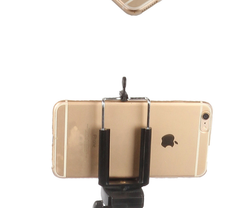 通用万能手机夹-自拍杆U型手机夹子-三脚架懒人支架夹子-1_