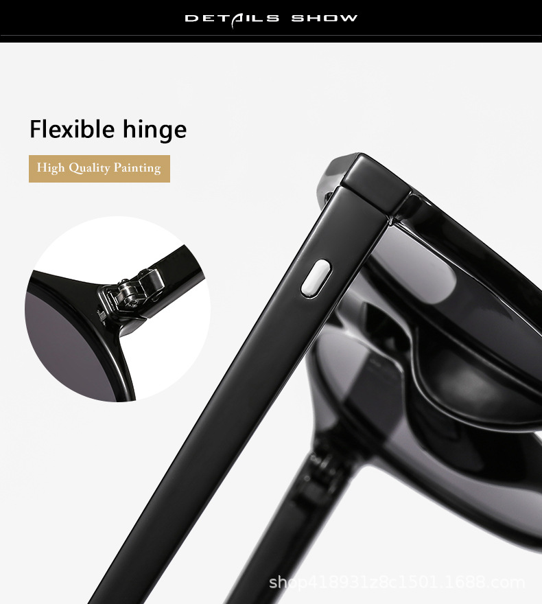 2020小圆框米钉款太阳镜