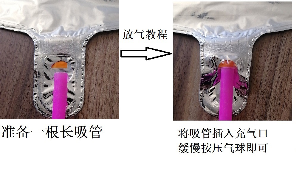 放气图解