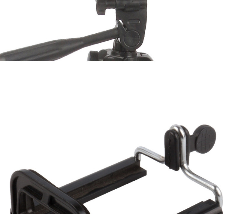 通用万能手机夹-自拍杆U型手机夹子-三脚架懒人支架夹子-1_