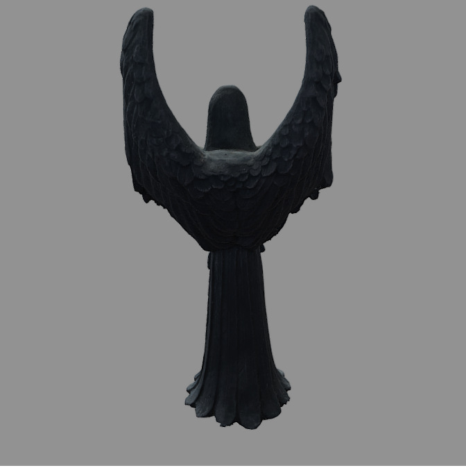 黑暗天使雕像树脂工艺品摆件