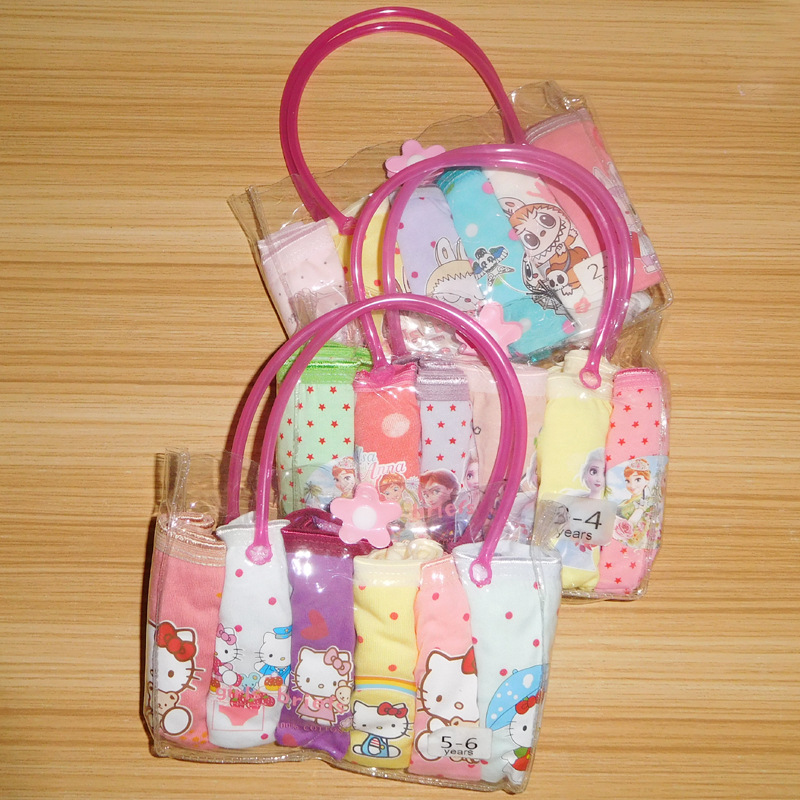 纯棉女童三角内裤