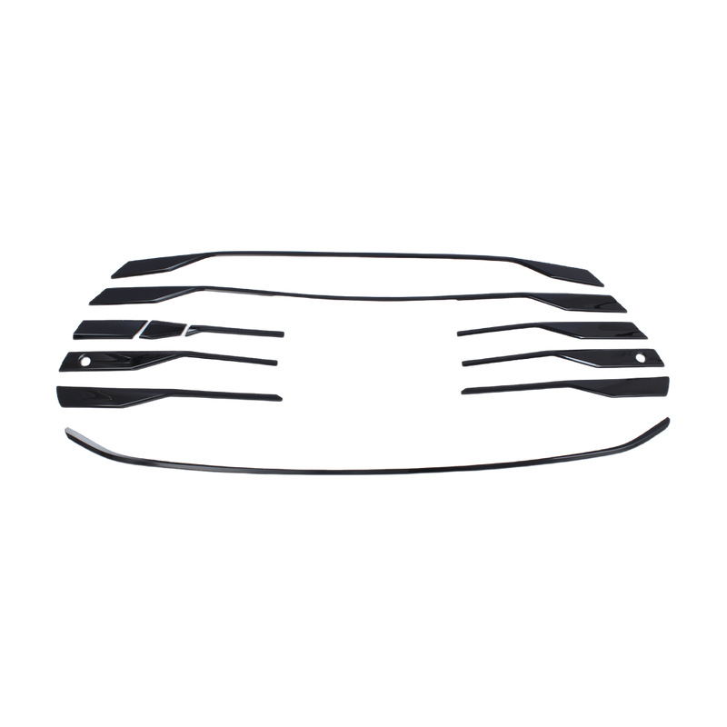 中网饰条 钢琴黑