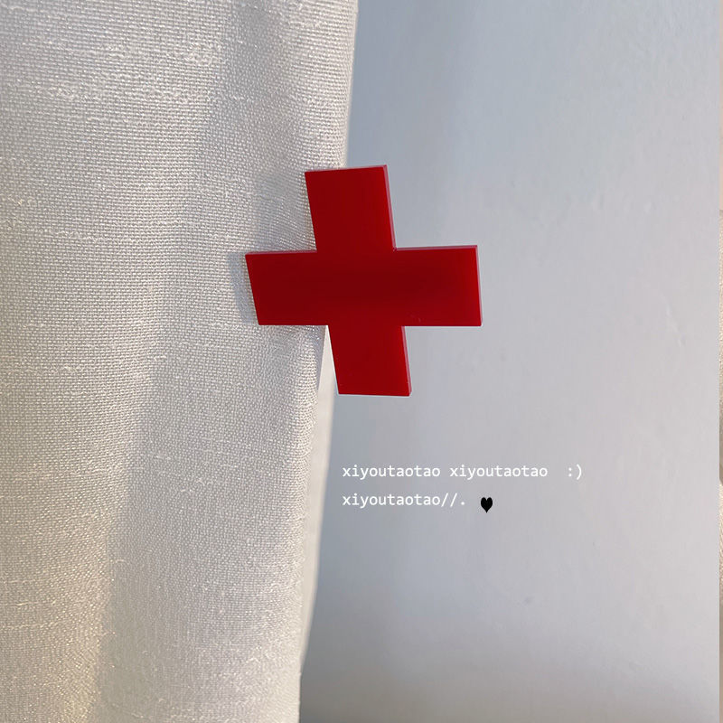 SKU_09_型号 十字架鸭嘴夹（2红）