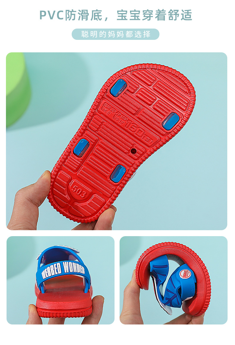 AP225222蜘蛛侠中童凉拖_03