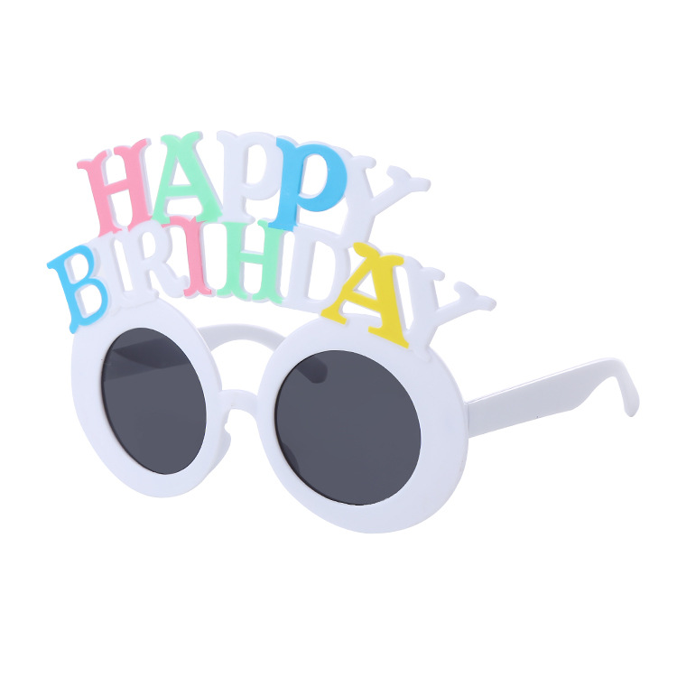 happy birthday眼镜