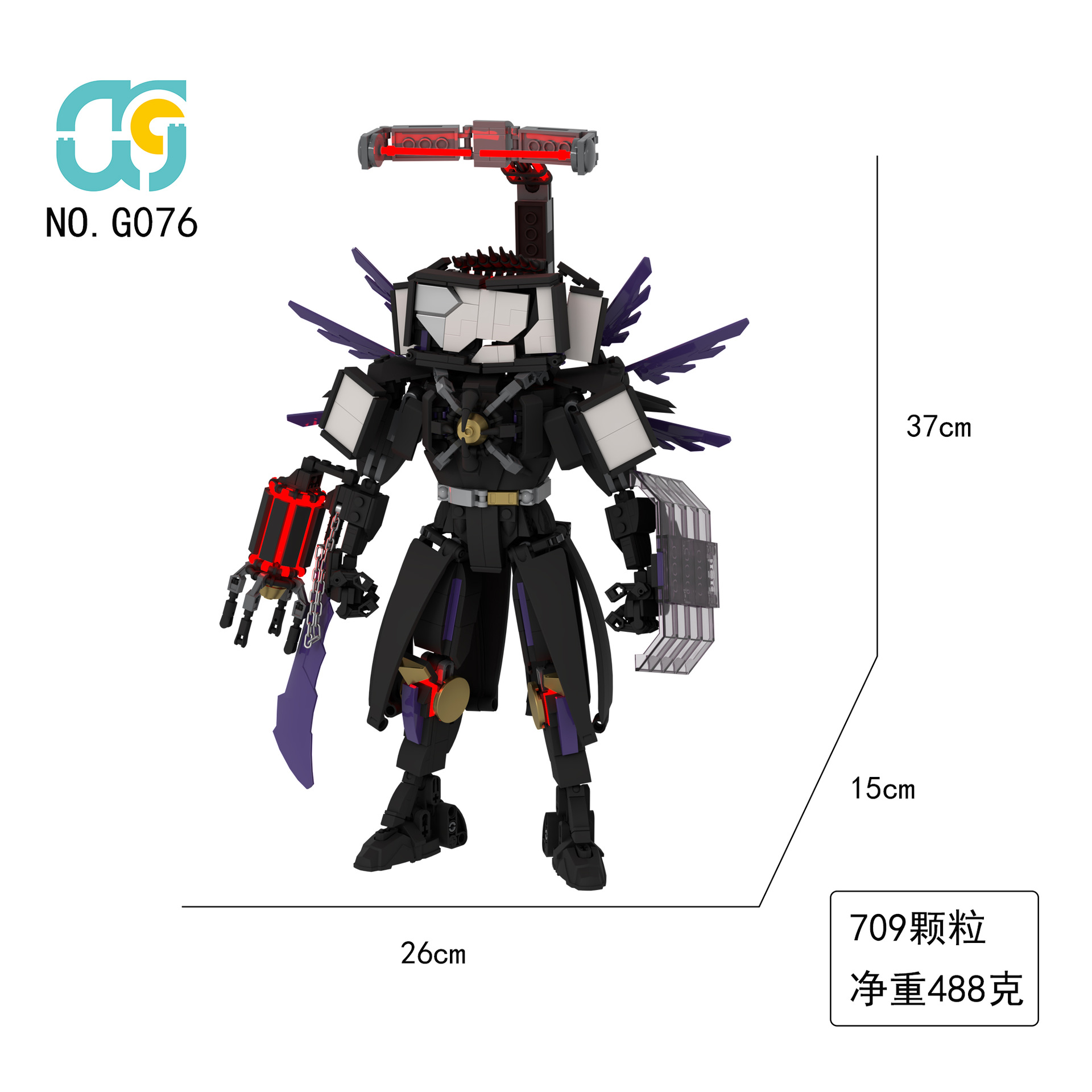 G076战损泰坦电视人