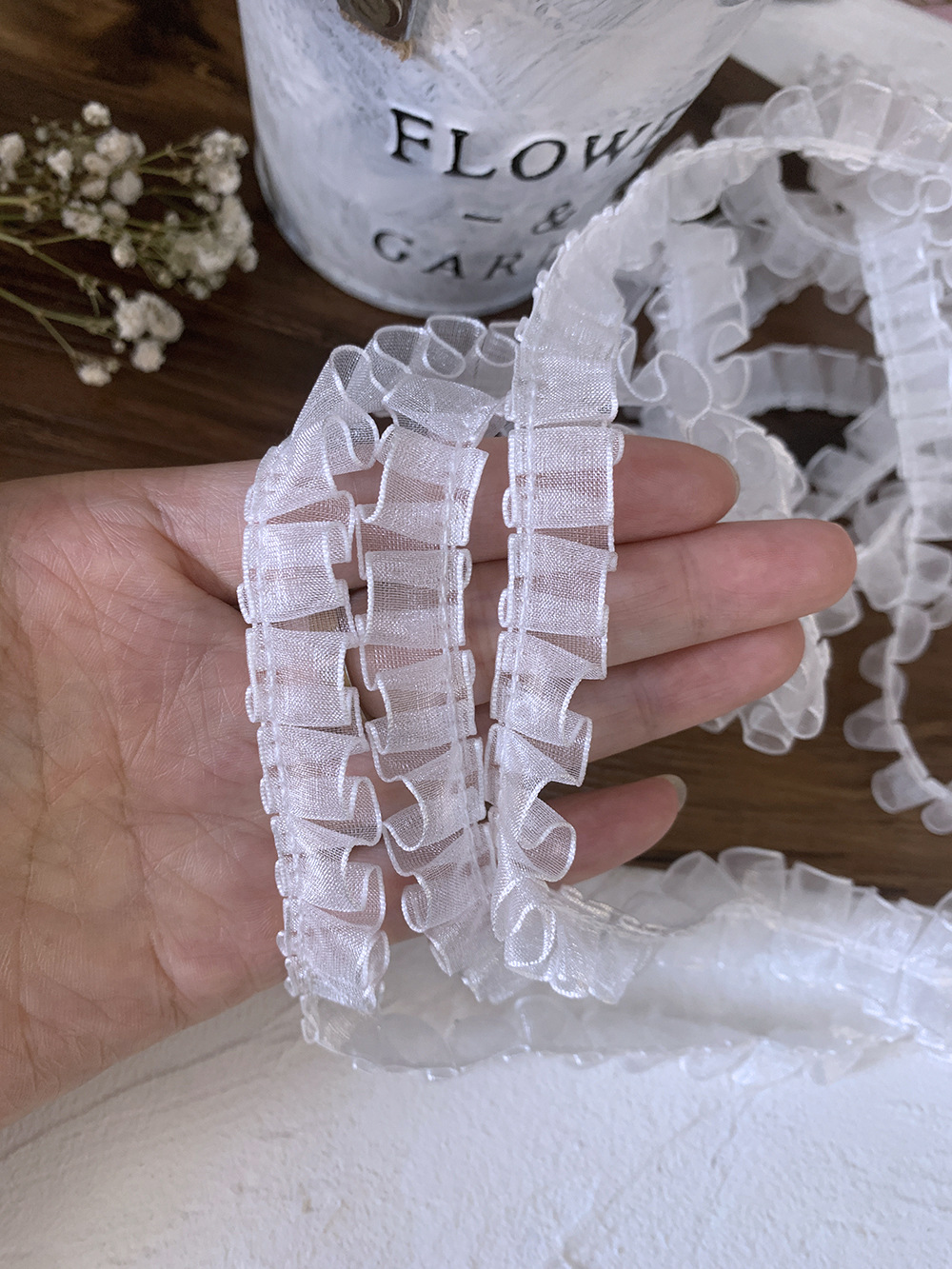 高档蕾丝花边辅料丝带织带布料小香风衣服服装下摆接长