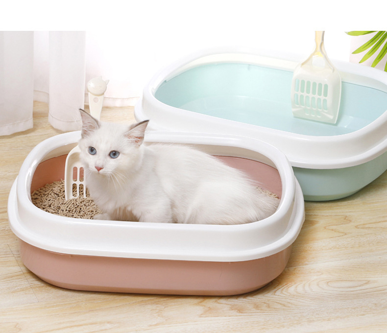 中号半封闭猫砂盆7