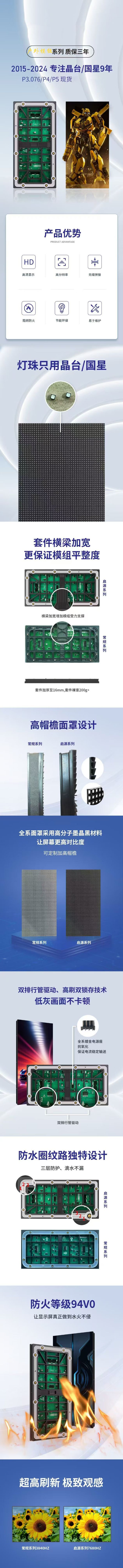 户外模组详情页