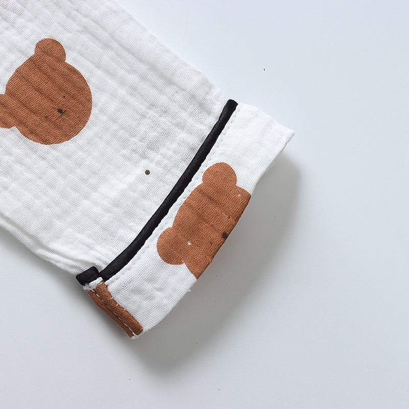 CA111-长-棉纱-咖啡熊头