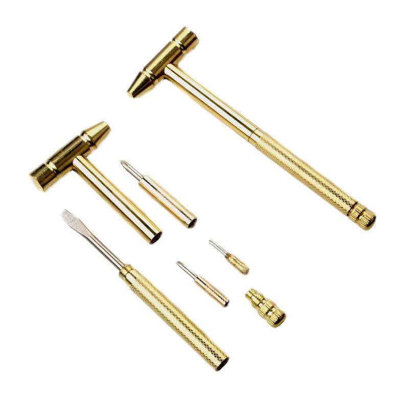5合一螺丝刀锤子金色1