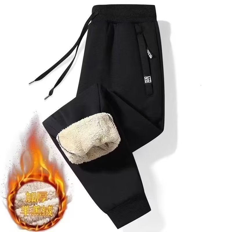 U102束脚,仿棉 抖音质量 P17 黑色深灰 (1).jp