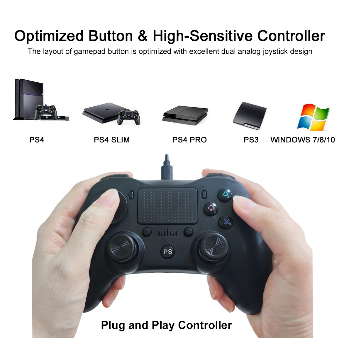 MB-P912 PS4 Wired Controller_e