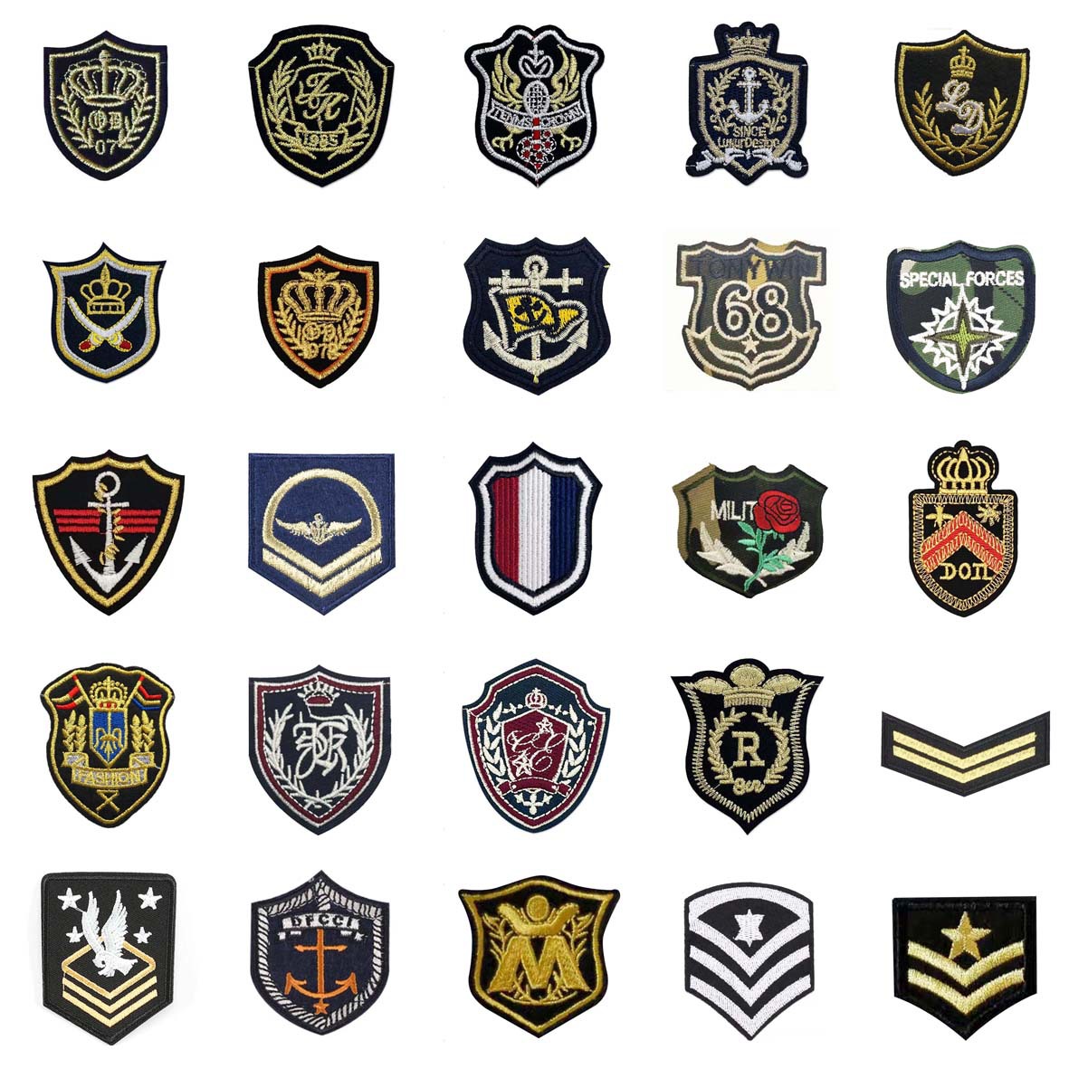 动物头系列#3-25宫格-B