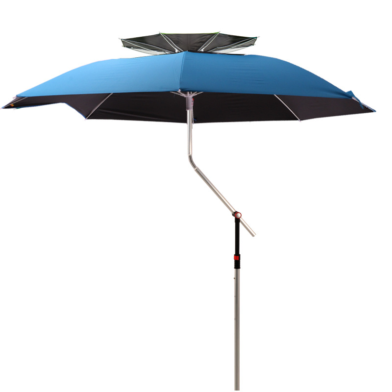 拐杖双转向蓝色双层200cm