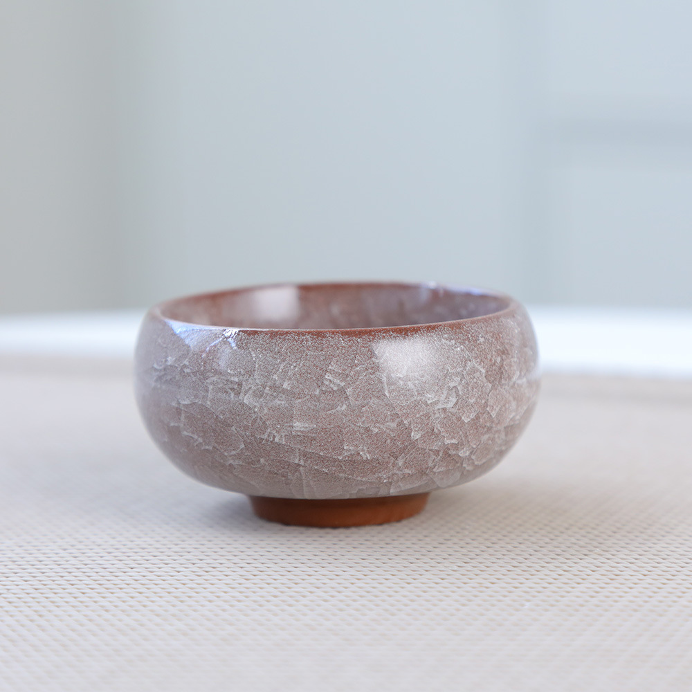 冰裂陶瓷花盆迷你拇指多肉花盆冰裂釉外贸跨境爆品八色多彩多肉盆