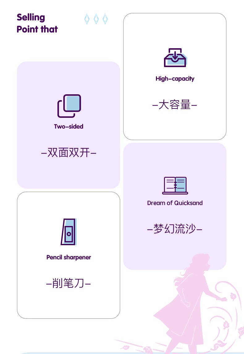 DM28117F3冰雪流沙文具盒冰雪流沙文具盒详情2