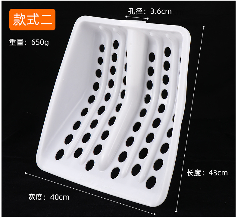 白色圆孔