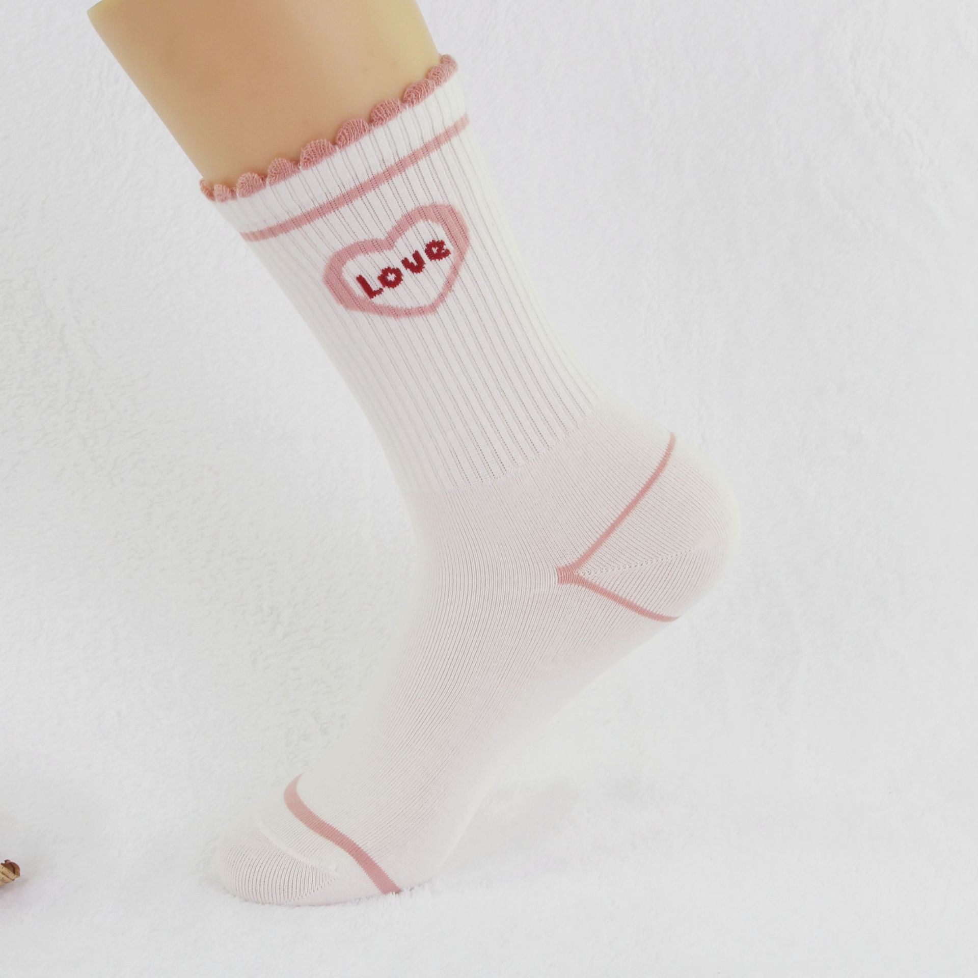 丝贝尔女双针高腰 郁金香-24粉 (15)