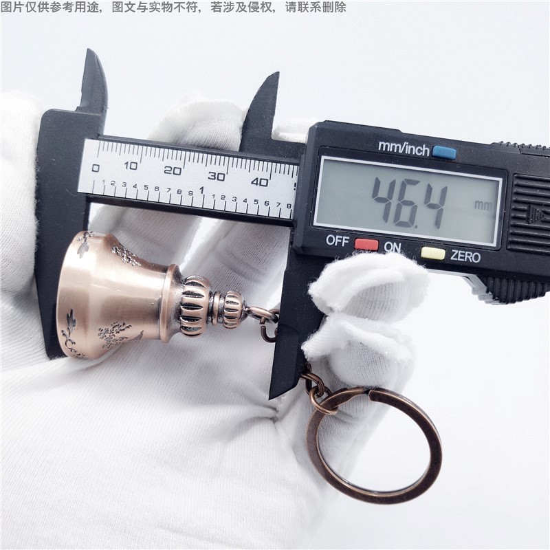 防盗门挂件 铃铛工艺品合金中国风铃风水摆件 家居车饰定制 (