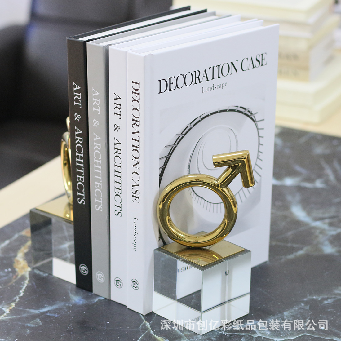 黑白灰系列装饰书摆件书陈列书用