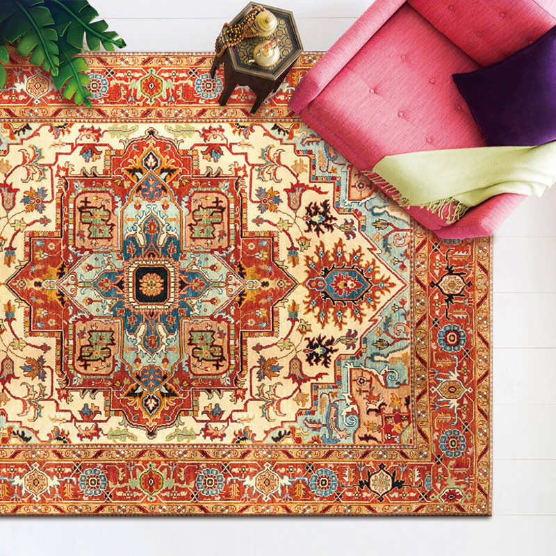 地垫地毯,卧室地毯,客厅地毯,复古地毯,跨境地毯,波斯地毯