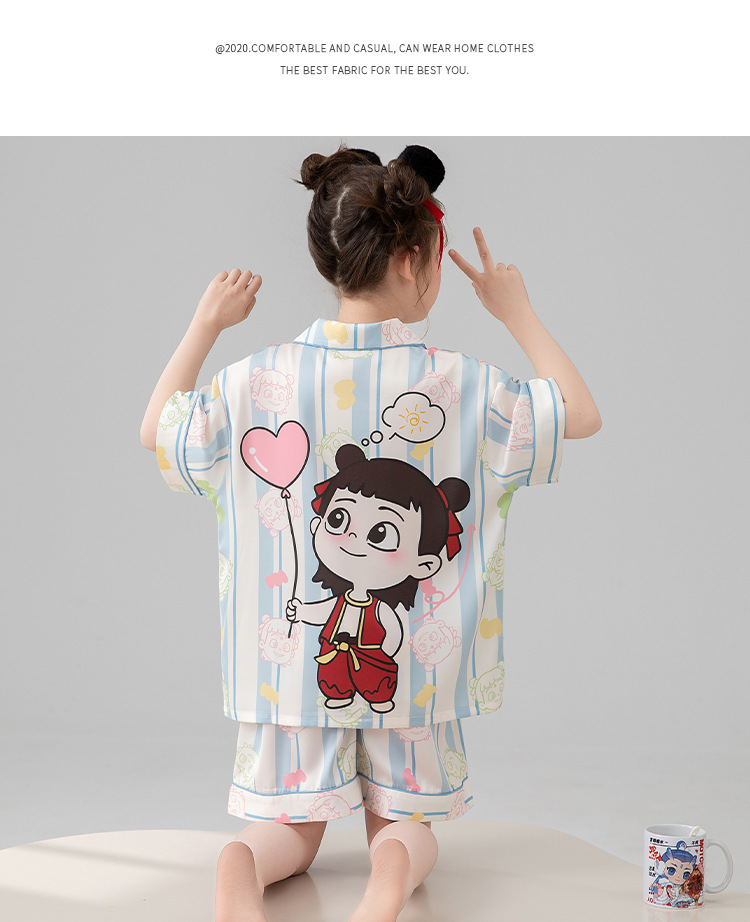 复制_儿童睡衣女童夏季双短套装女孩冰丝薄款中大.jpeg