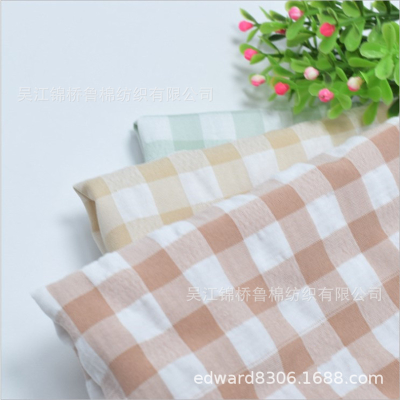 色织格子泡泡绉布6.JPG