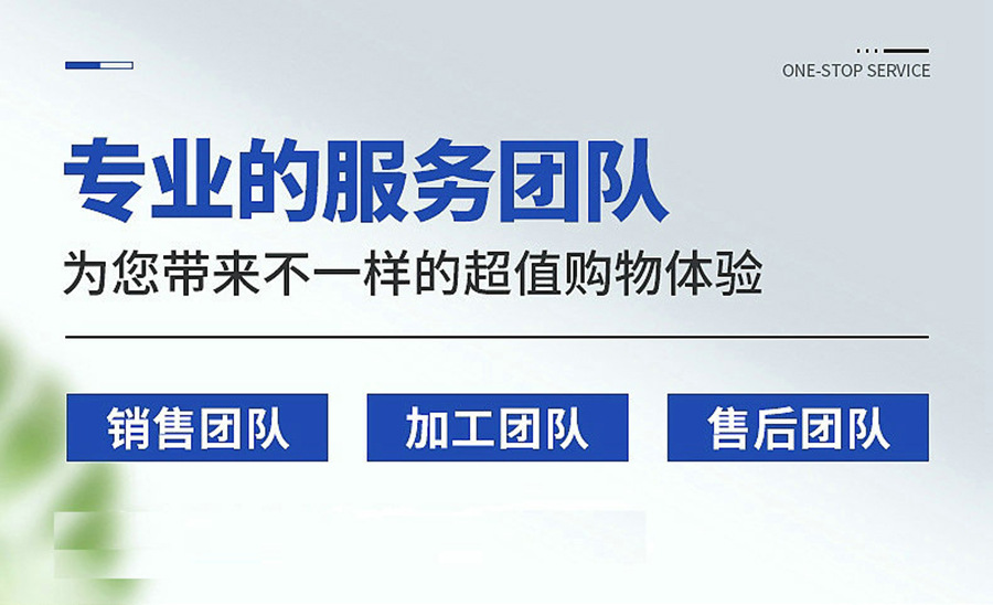 专业的服务团队