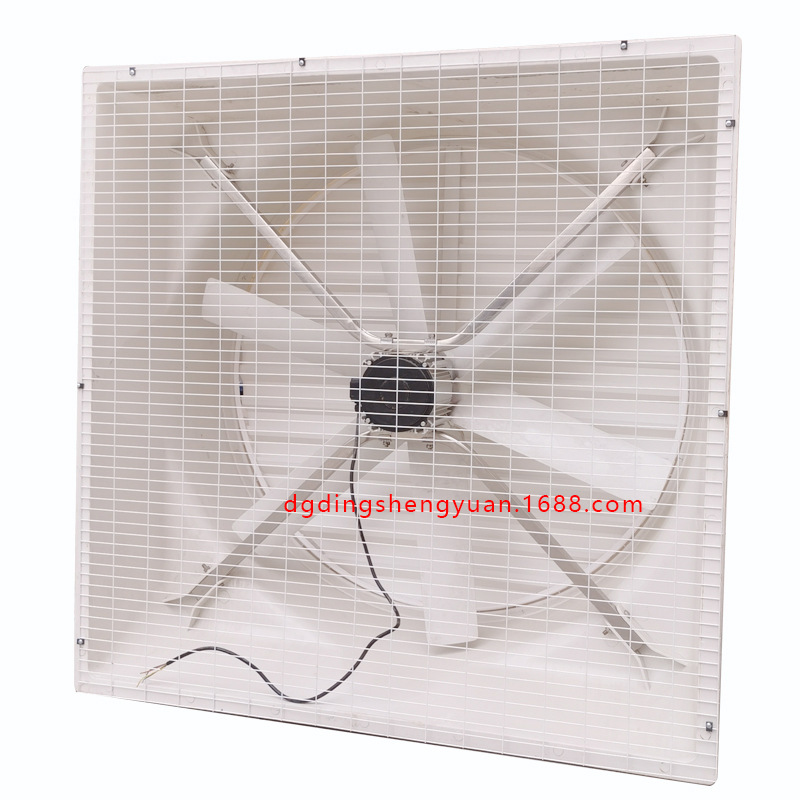 玻璃钢风机圆形百叶白图002-1