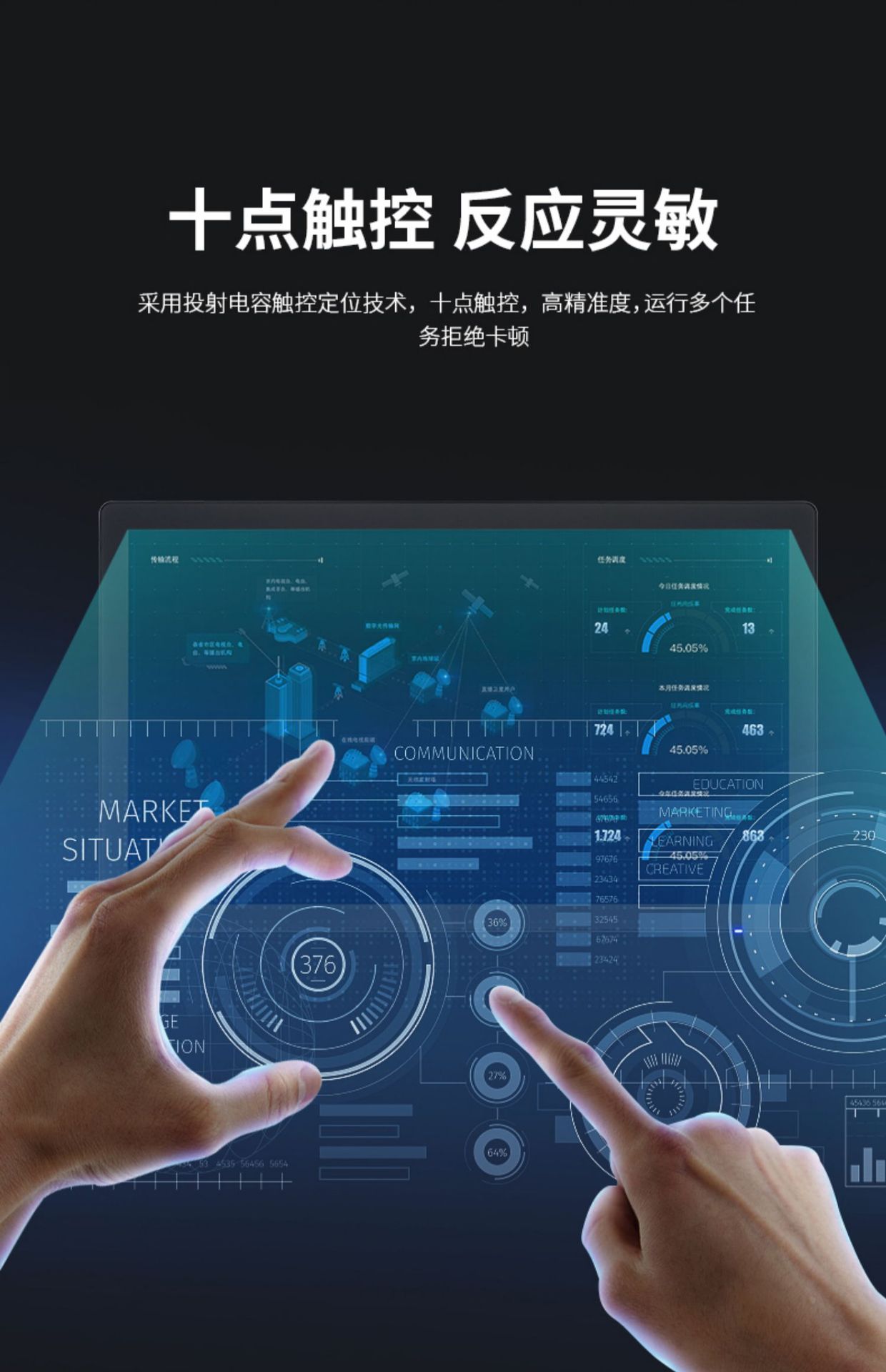 信创国产化触控电脑一体机