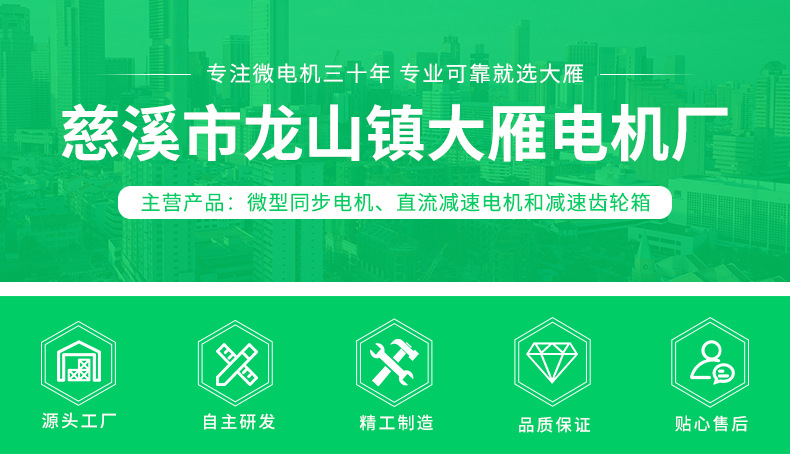 慈溪市龙山镇大雁电机厂详情页_01
