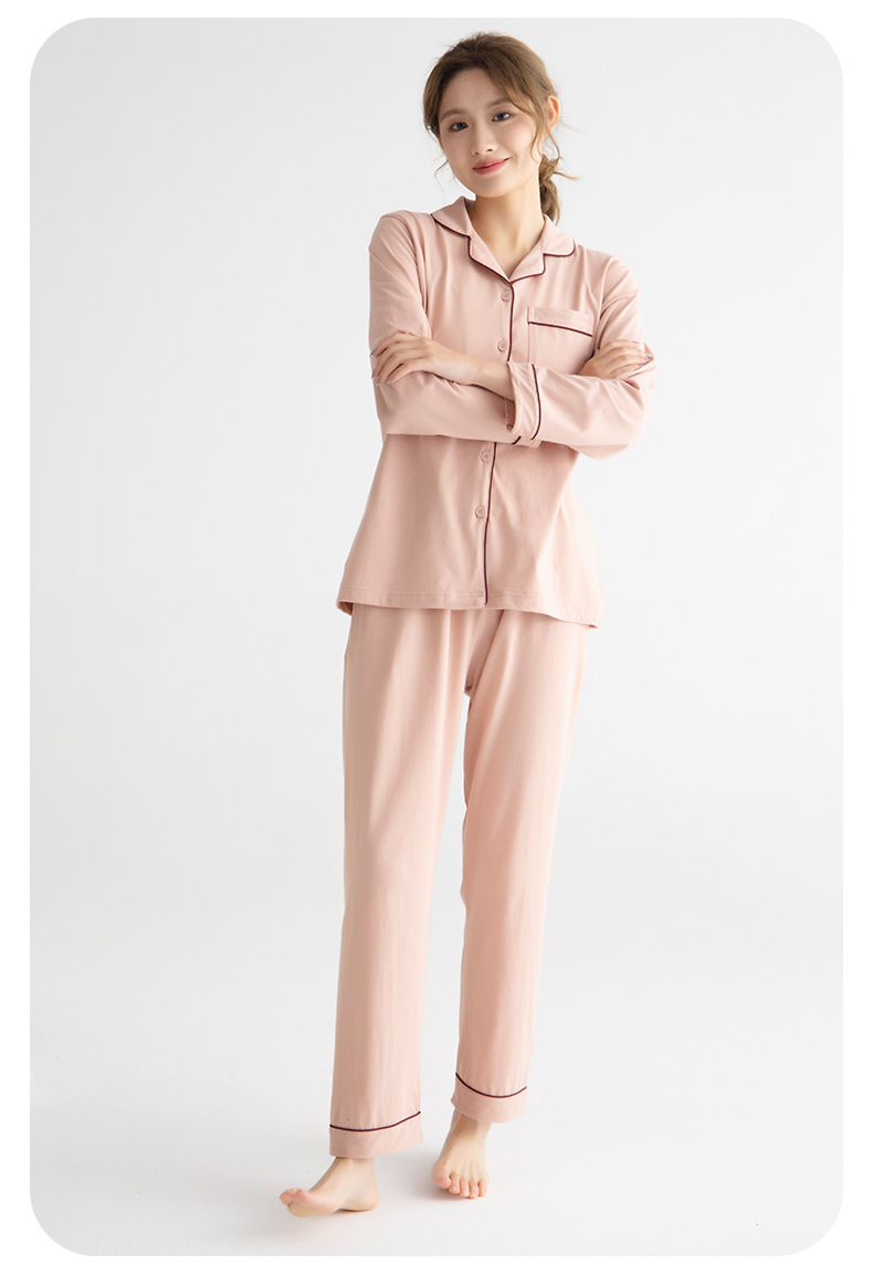 纯棉长袖家居服_15