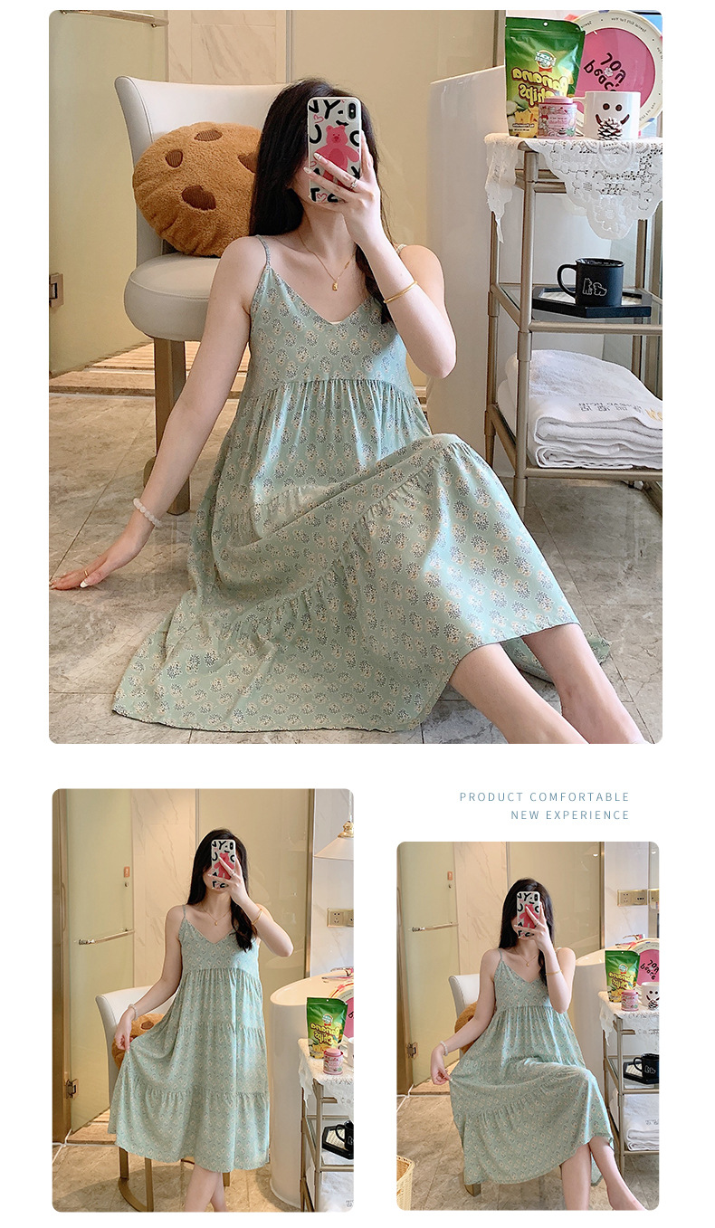 绿地小碎花