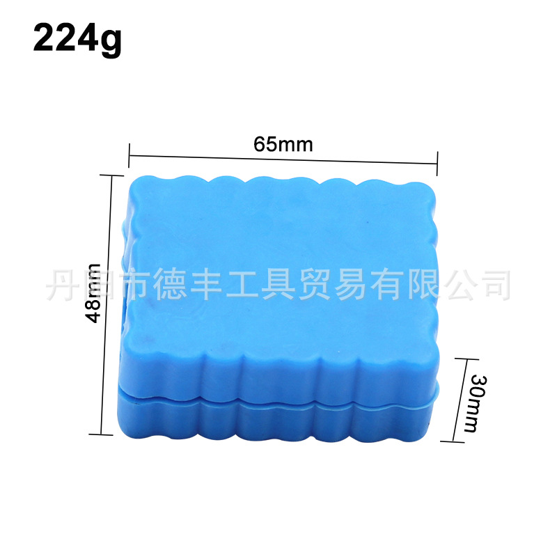 33pcs蓝色实心批头-1