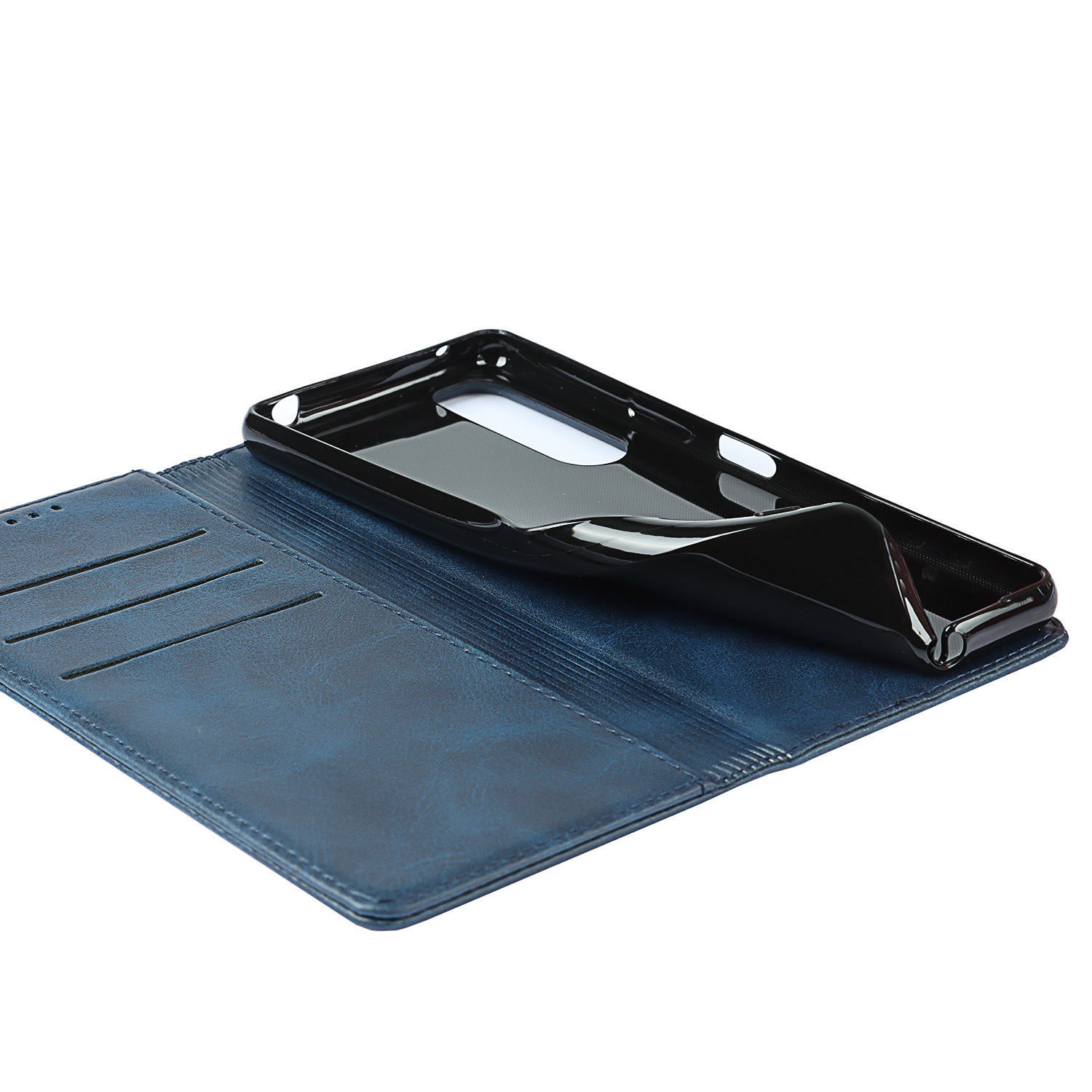 索尼 Xperia 5 III 小牛纹强磁皮套