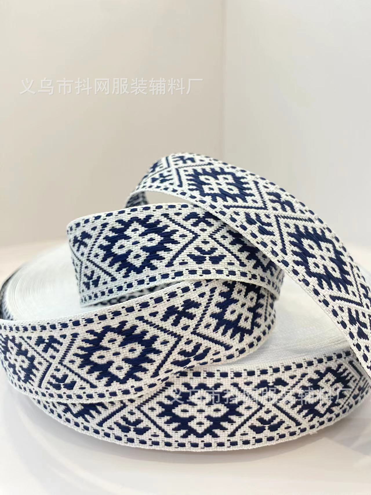 多款式民族风提花刺绣织带